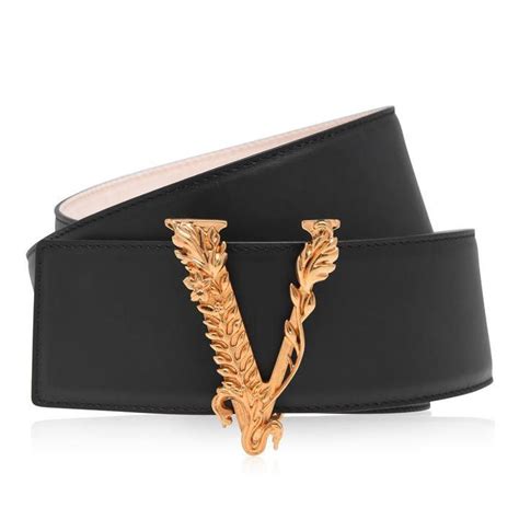 versace v belt.